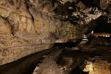 日原鍾乳洞の内部
