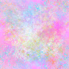 Abstract painted layered blurred seamless background Pale transparent delicate soft pink blue purple colors Raw texture