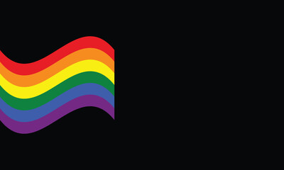 Flag Illustration for Pride Month 2024