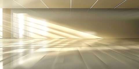 White office interior with empty blank wall. Concept Office Interior Design, White Walls, Minimalist Decor