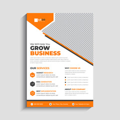 Digital Marketing Agency Business Flyer Template Design