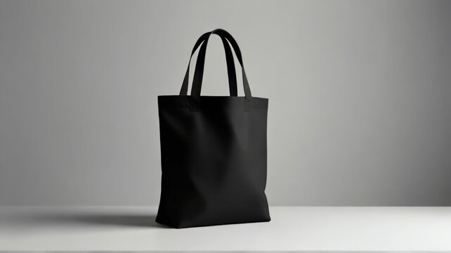The tote can be made from a fabric or eco linen and mocked up 3d. The totebag can be isolated on a white background, and a cotton shopping bag can be made from a black cotton material for use in
