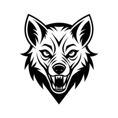  Wolf head vector illustration. This is an editable file.
