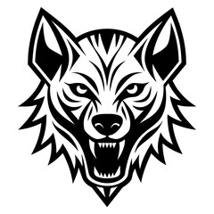  Wolf head vector illustration. This is an editable file.
