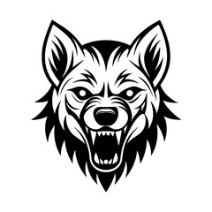  Wolf head vector illustration. This is an editable file.
