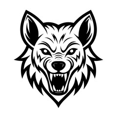  Wolf head vector illustration. This is an editable file.
