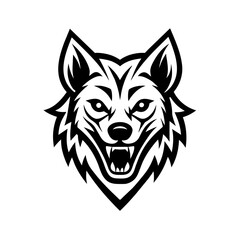  Wolf head vector illustration. This is an editable file.

