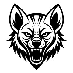  Wolf head vector illustration. This is an editable file.
