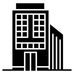 Vector Icon office, commercial, office, urban, workplace