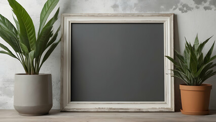 
Frame Wall Art Mockup Living Room