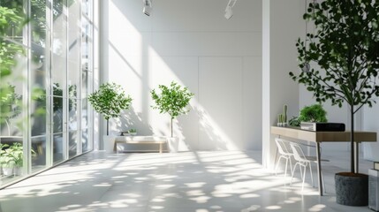 Fototapeta premium modern office building interior