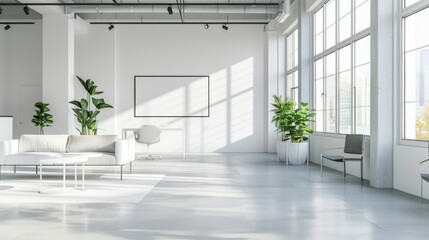 Fototapeta premium modern office building interior