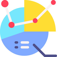 graph, pie graph, pie chart, statistics, chart Icon