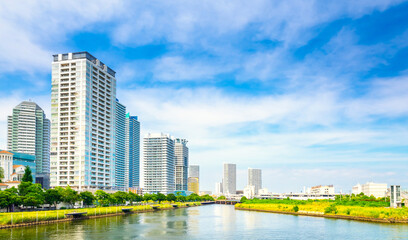 新築マンション群
