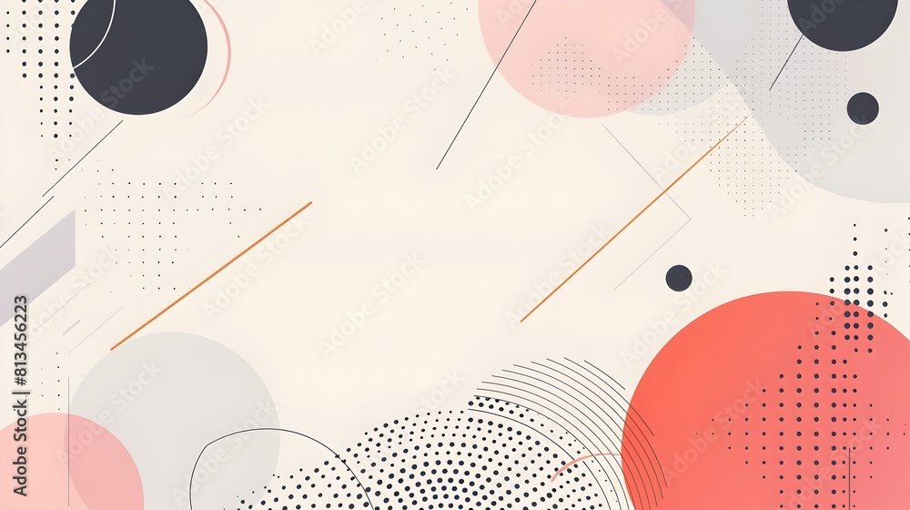 Fototapete Elegant Geometric Abstract Background with Clean Composition and Muted Color Tones for Modern Designs description This is an elegant understated