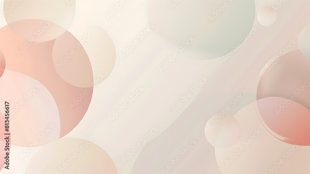 Fototapete Elegant Minimalist Abstract Background with Soft Gradients Organic Shapes and Balanced Composition for Versatile Graphic Design Uses