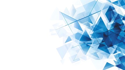 Vibrant Geometric Abstraction with Ample Copy Space for Minimal Modern Design Solutions