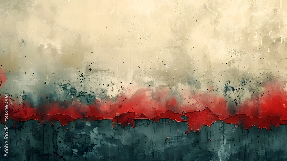 Poster abstract grunge textured background with vibrant color splatter brushstrokes