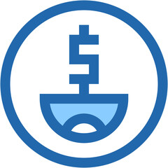 Vector Icon greed, emoji, emotion, smiley, feelings