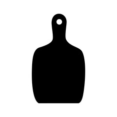 Cutting Board icon vector. Kitchen illustration sign. Food symbol or logo.