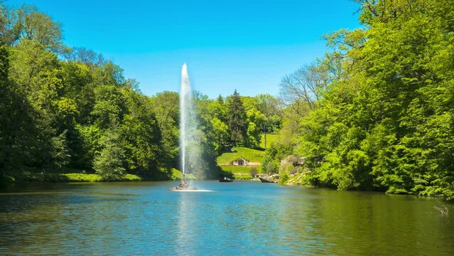 Famous National Dendrological Park in Uman Ukraine timelapse