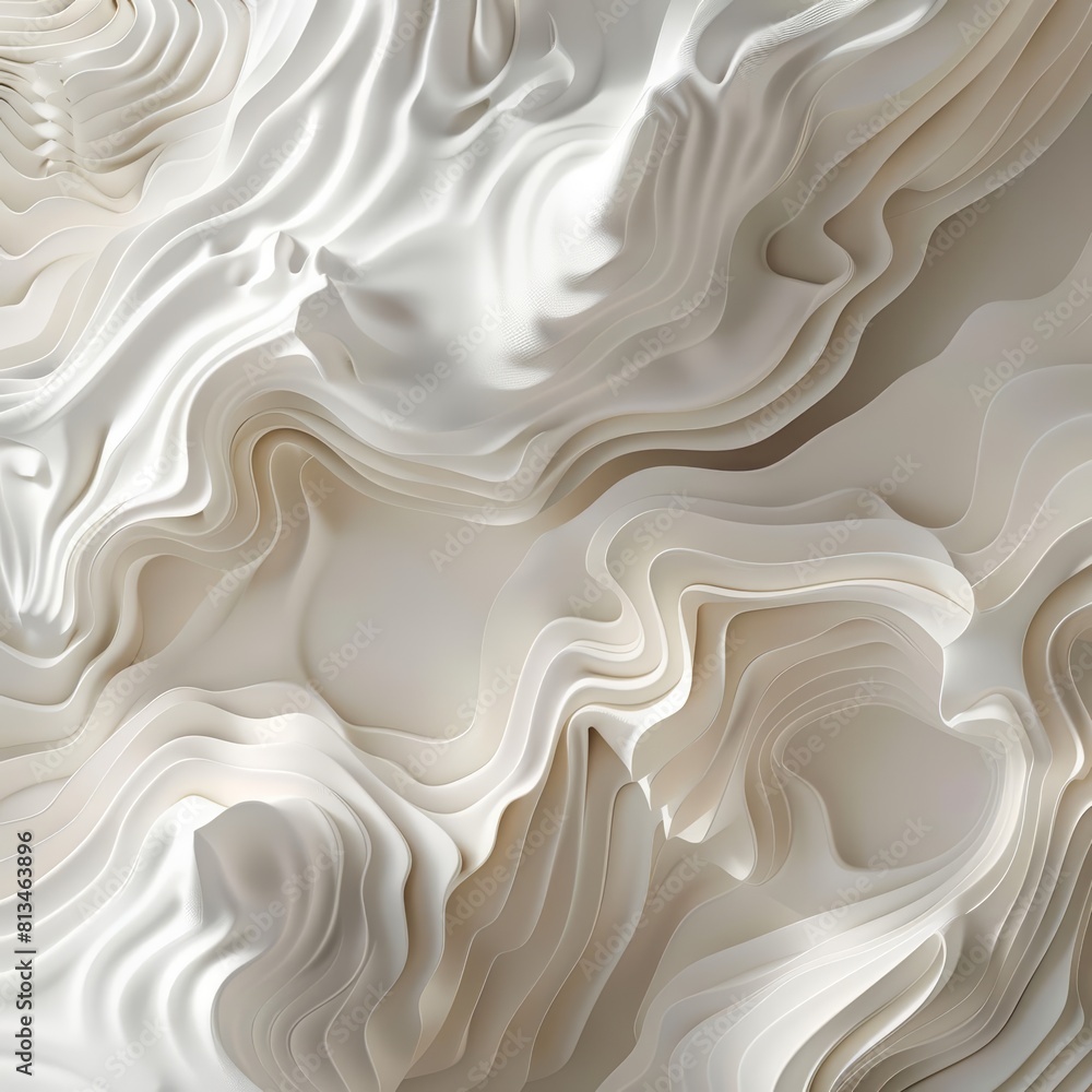 Poster light elegant dynamic abstract elements create a serene yet engaging backdrop, using white luxury te