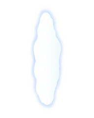White wormhole effect illustration
