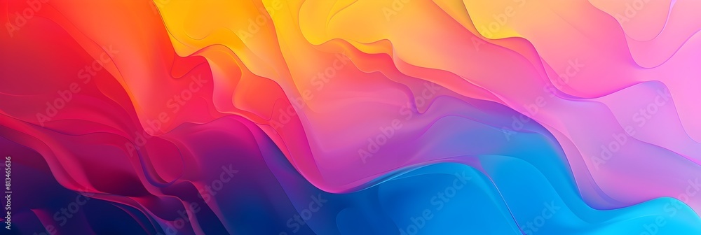 Poster vibrant gradient and noise backdrop a captivating fusion of color texture and digital