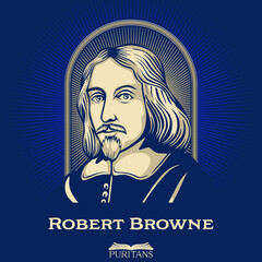 Great Puritans. Robert Browne (1550-1633) was the founder of the Brownists, a common designation for early Separatists from the Church of England before 1620.