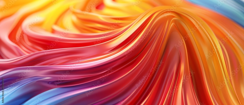Poster the colorful curve of dynamic sport banner embodies energy and motion in the background, sharpen 3d 