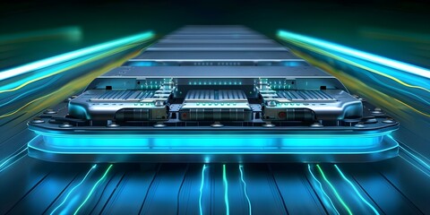 Innovative Lithium Battery Technology for Electric Vehicles and Power Grid Applications. Concept Electric Vehicles, Lithium Battery Technology, Power Grid Applications, Innovations