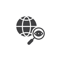 Network Monitoring vector icon