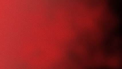 Close-up of a vintage grain effect on a textured red background