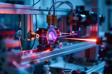 Space Exploration Advancements with Red Laser Technology in Aerospace