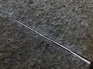 close up of uneven rock texture