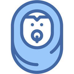 Vector Icon baby, born baby, new born, childhood, born
