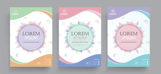 Food Flyer Template design, restaurant food flyer, fast food template vector illustration.	