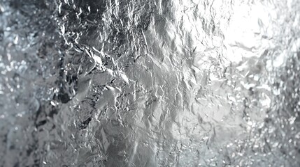 shimmering silver wall