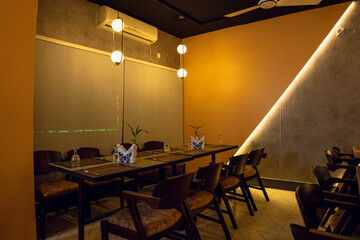 interior of a restaurant