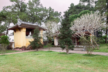 Gate at the Hoang Thanh Royal Citadel, Hue, Vietnam, Southeast Asia, Asia
