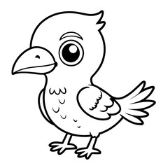 Simple vector illustration of Prehistoric hand drawn for toddlers
