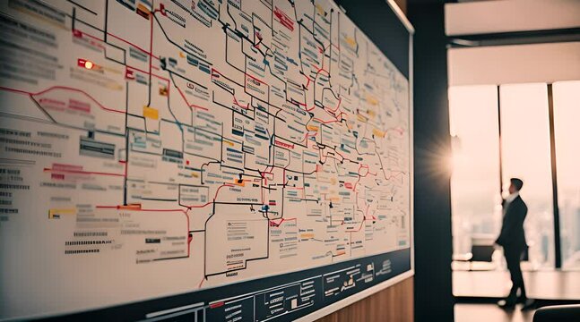 Unleashing Business Success: A Dynamic Mind Map for Brainstorming and Achievement