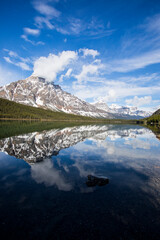 Summer landscape in Jasper National Park, Canada