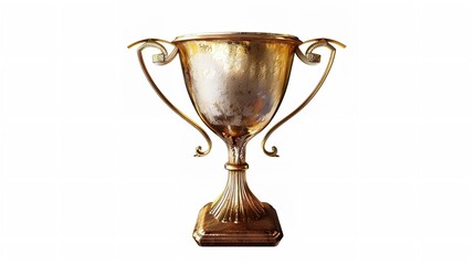 Winner Golden Trophy Cup Cut Out: Based on Gen


