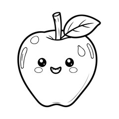 Cute vector illustration caramel drawing for toddlers book