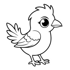 Cute vector illustration Prehistoric drawing for kids colouring activity