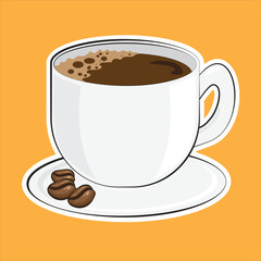 hot coffee.eps