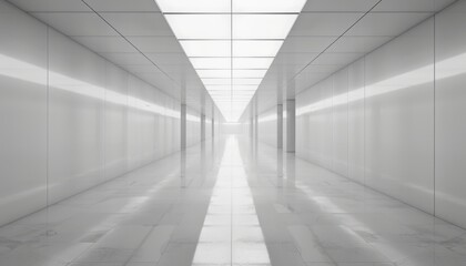 empty white room