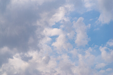 見上げると美しい空