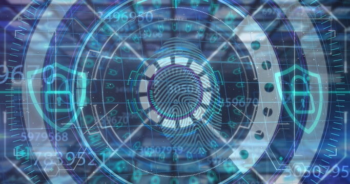 Image of scope scanning over financial data processing scope scanning